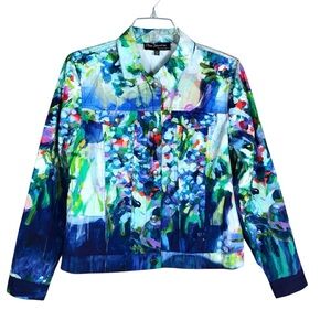 Claire Dejardins Women’s Artsy Floral Jacket